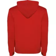 Urban męska bluza z kapturem, xs, czerwony, czarny