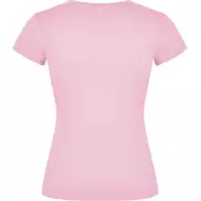 Victoria damska koszulka z krótkim rękawem i dekoltem w serek, l, różowy