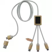 SCX.design C49 kabel do ładowania 5 w 1, brazowy