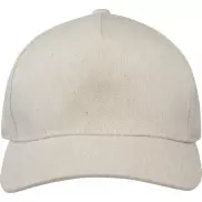 Onyx 5-panelowa czapka Aware™ z daszkiem z recyklingu, piasek pustyni