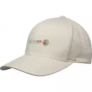 Opal 6-panelowa czapka Aware™ z daszkiem z recyklingu, piasek pustyni