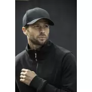 Opal 6-panelowa czapka Aware™ z daszkiem z recyklingu, czarny