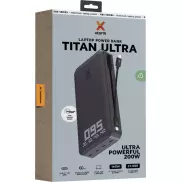 Xtorm XB403 Titan Ultra powerbank do laptopa o pojemności 27 000 mAh i mocy 200 W, czarny