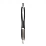Długopis z miękkim uchwytem - czarny
