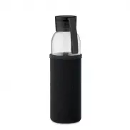 Szklana butelka 500 ml - czarny