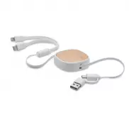 Chowany kabel USB do ładowania
