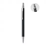 Długopis z aluminium recykling - czarny