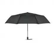 Wiatroodporny parasol 27 cali - czarny