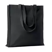 Bawełniana torba na zakupy - czarny