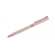 Długopis żelowy GELLE czarny wkład różowy
