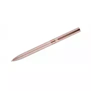 Długopis żelowy GELLE czarny wkład różowy