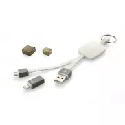Kabel USB 2 w 1 MOBEE biały
