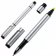 Długopis metalowy 2w1 GETAFE - szary
