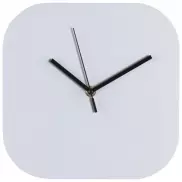 Zegar ścienny plastikowy BEL AIR - biały