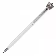 Długopis metalowy KINGS PARK - biały