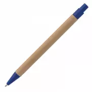 Długopis tekturowy BRISTOL - niebieski