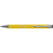 Długopis metalowy LAS PALMAS - żółty