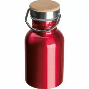 Butelka stalowa OSLO 300 ml - czerwony