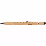 Długopis bambusowy wielofunkcyjny 6w1 COIMBRA - beżowy