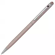 Długopis metalowy touch pen CATANIA - różowe złoto