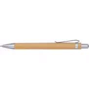 Wieczny długopis bambusowy HELSINGBORG - beżowy