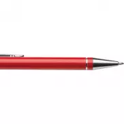 Długopis metalowy półżelowy ALMEIRA - czerwony