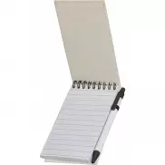 Notes A6 z długopisem AUSTIN - beżowy