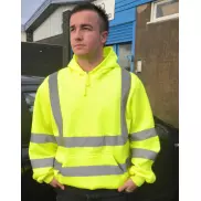 Bluza z kapturem Fluo - fluo yellow