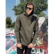 Bluza z kapturem Heavy - burgundy