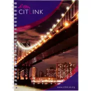 Notatnik Desk-Mate® w formacie A5 z przedziałką, 50 pages, biały