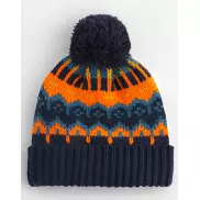 Retro Ski Beanie - blazing blue
