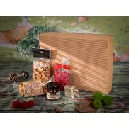 Zestaw prezentowy Słodka przygoda smaków - beżowy